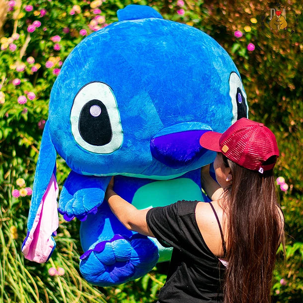 STITCH Gigante 100 CM + Tarjeta Personalizada  🎁