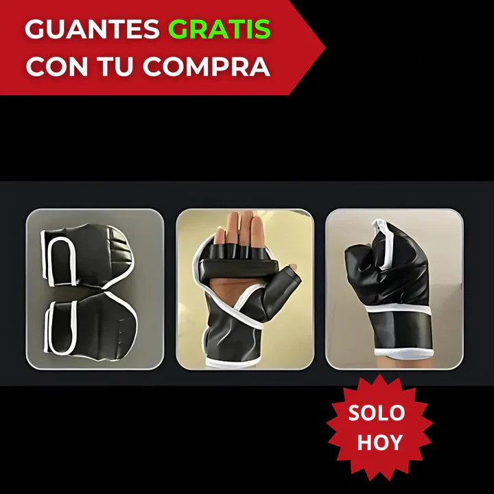 MÁQUINA DE BOXEO ANTIESTRÉS + GUANTES GRATIS